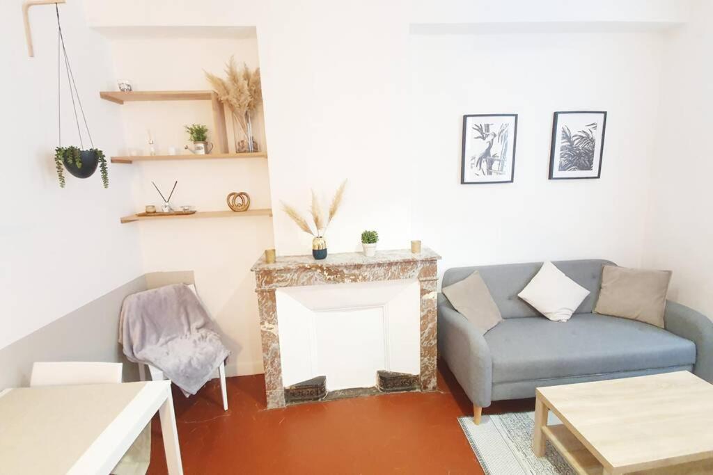 몽뗄리마 T2 Cosy Au Calme,Entree Autonome,Centre Historique 아파트 외부 사진